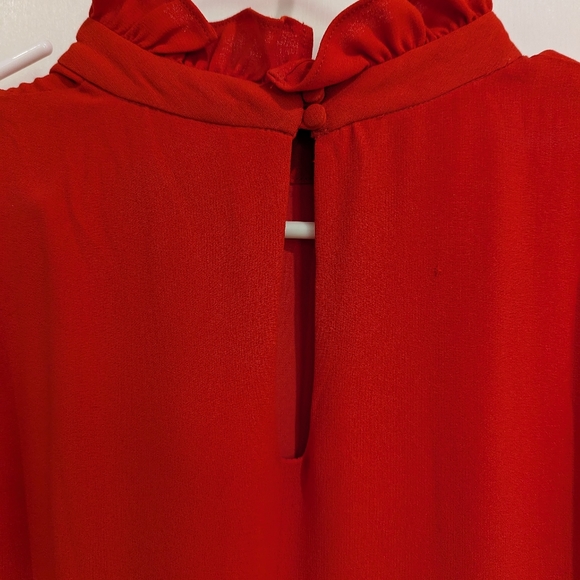 Elliatt red mock neck mini dress - Picture 5 of 5